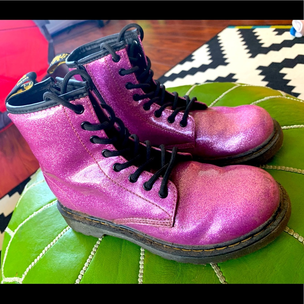 Purple Sparkle/Glitter  Dr. Martens